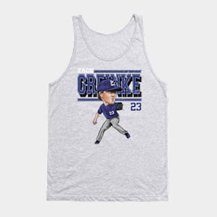 Zack Greinke Kansas City Cartoon Tank Top